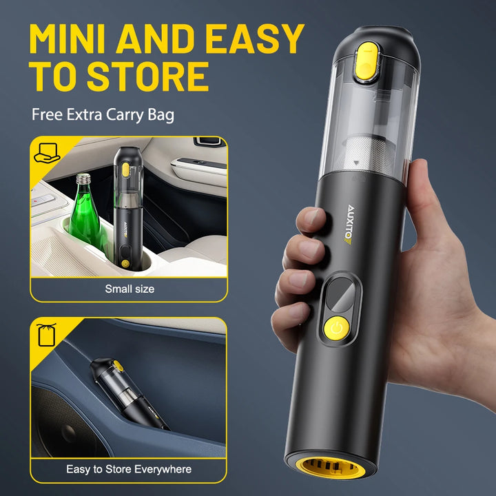 Powerful 4-in-1 Portable Handheld Car Vacuum Cleaner with 14000PA Suction for Car, Home & Office