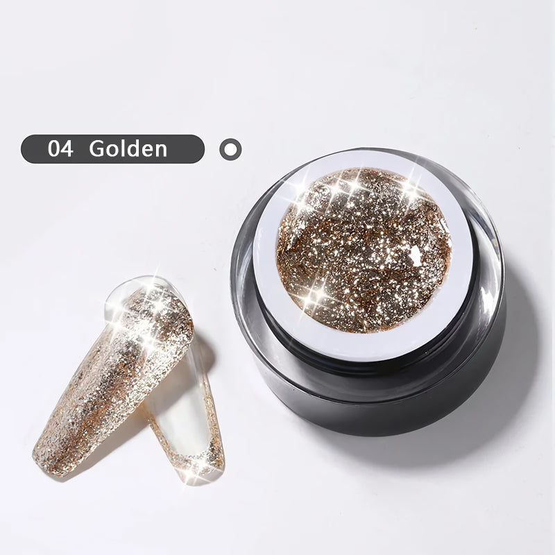 High Flash Glitter Gel Nail Polish Set