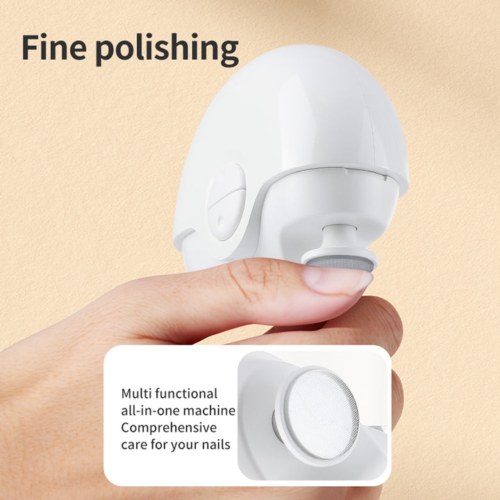 Electric 2-in-1 Nail Clipper and Polisher