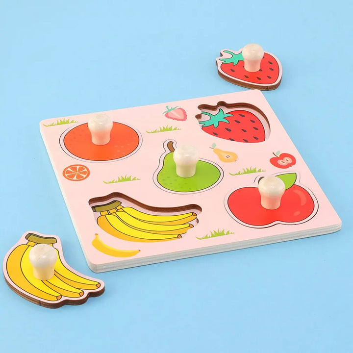 Montessori Toddler Puzzle & Cognitive Matching Cards