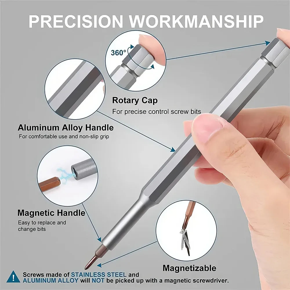 24-in-1 Magnetic Precision Screwdriver Set