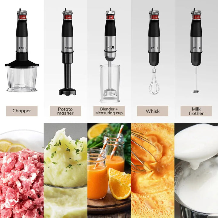 6-in-1 Multi-Purpose Electric Hand Held Stick Blender