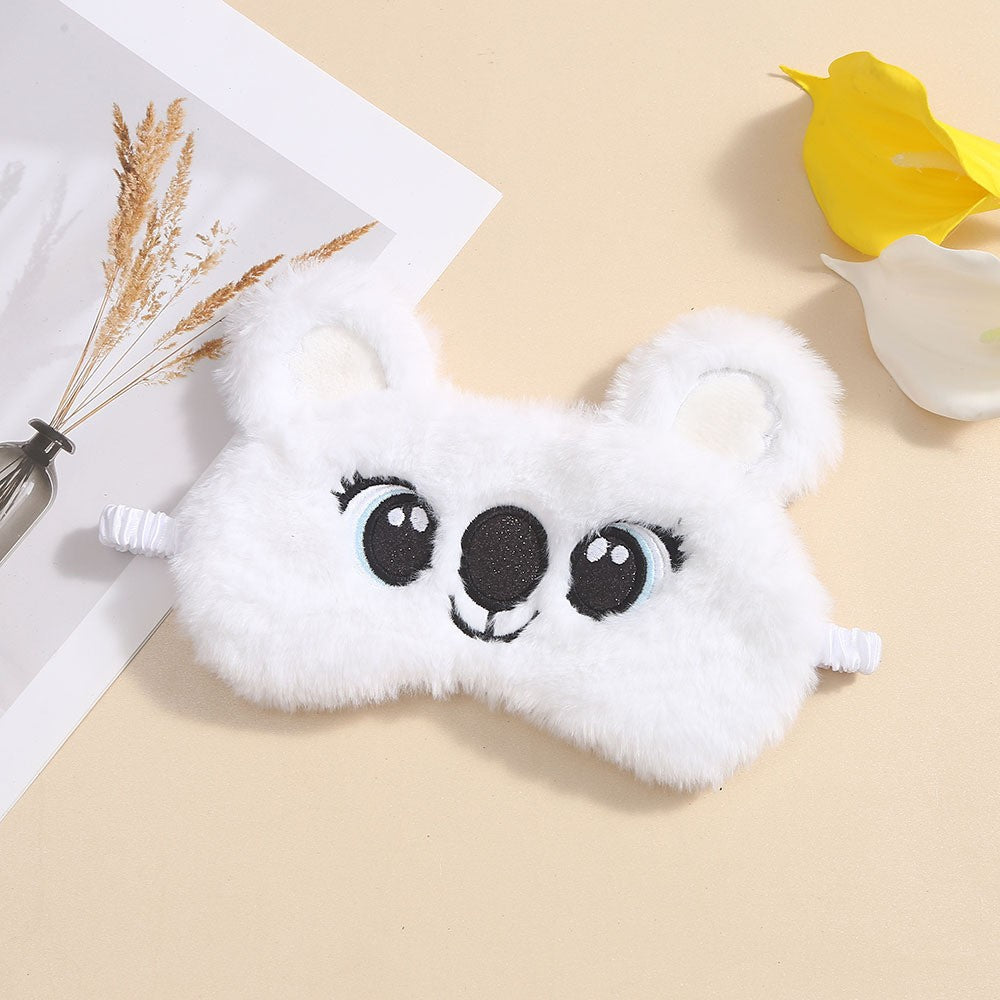 Plush Animal Eye Mask