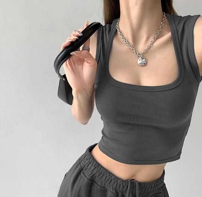 Ribbed Crop Top