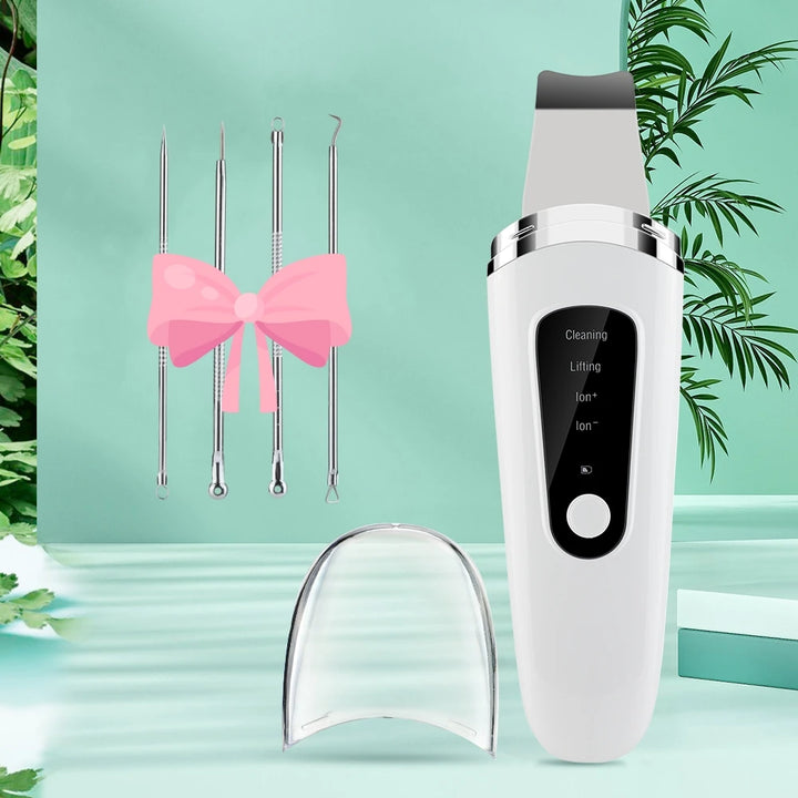 Ultrasonic Skin Scrubber for Deep Cleansing and Exfoliation