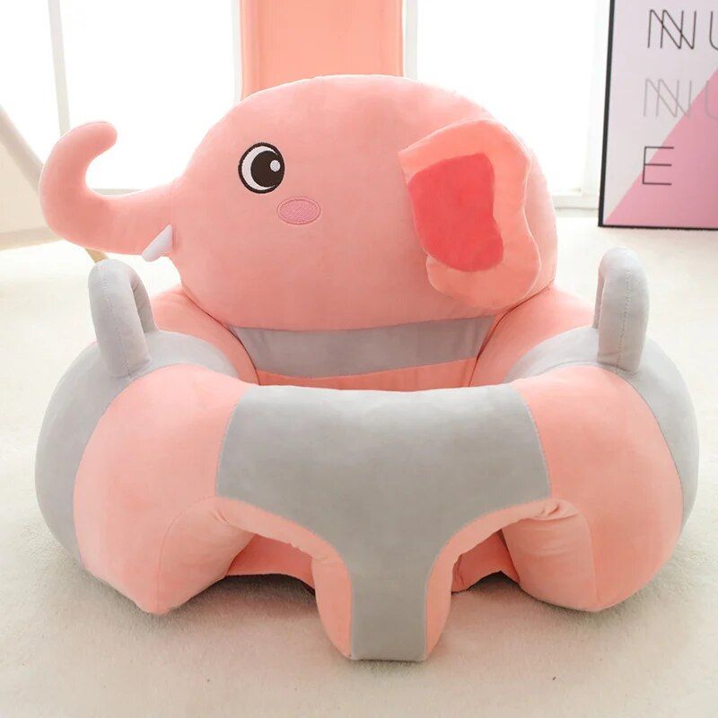 Plush Baby Support Seat: Comfortable Learning-to-Sit Chair