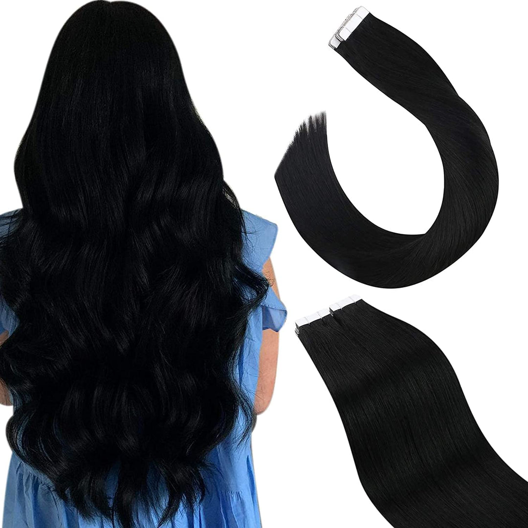 Luxurious Tape-In Human Hair Extensions