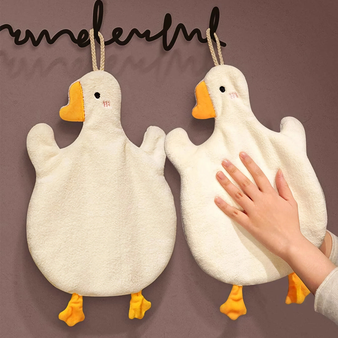 Cute Duck Microfiber Hand Towel