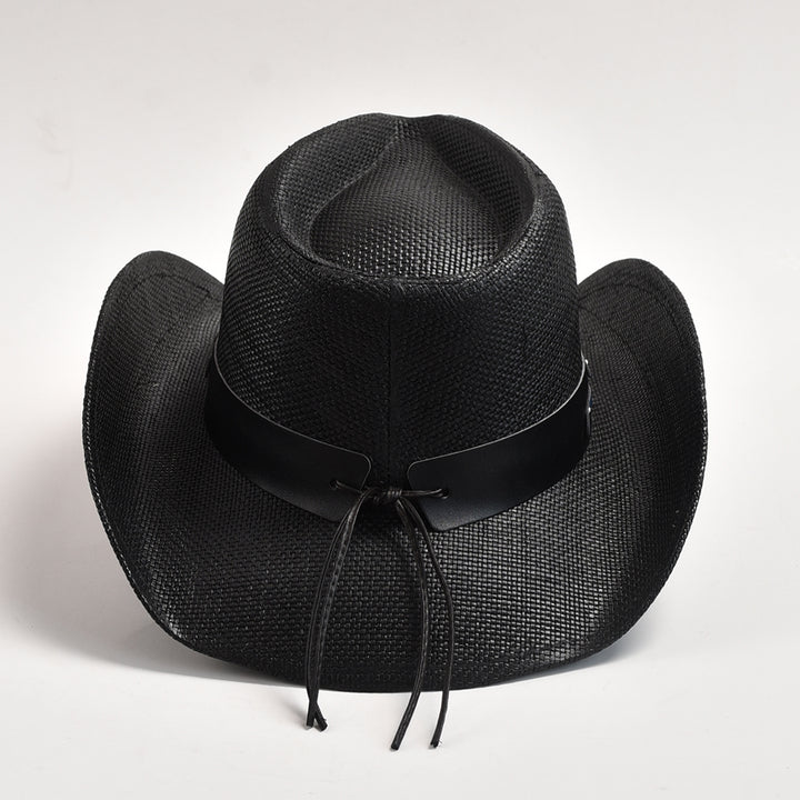 Stylish Straw Western Cowboy Hat for Men & Women