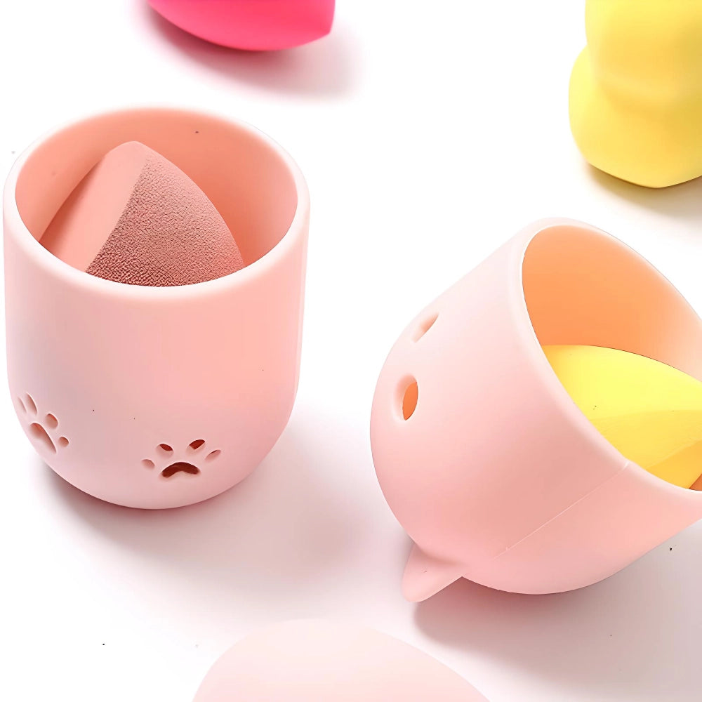 Silicone Cosmetic Blender Sponge Holder