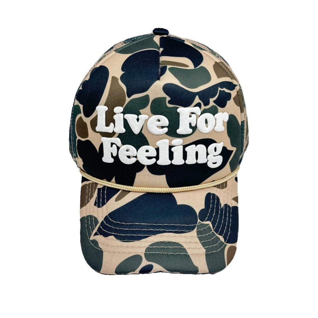 Live For Feeling Original American Kaki Camouflage Hat