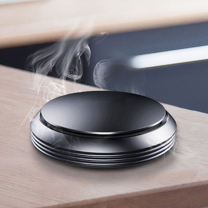 Round Flat Metal Air Freshener