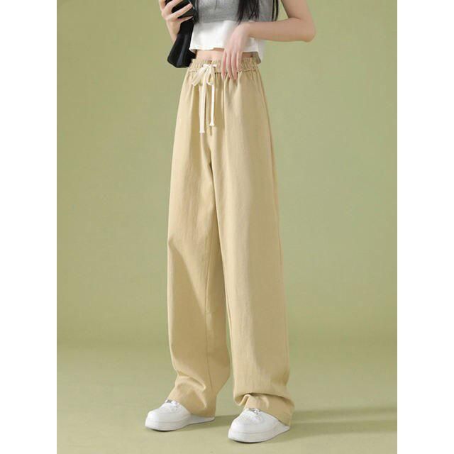 Elegant High Waist Wide Leg Pants