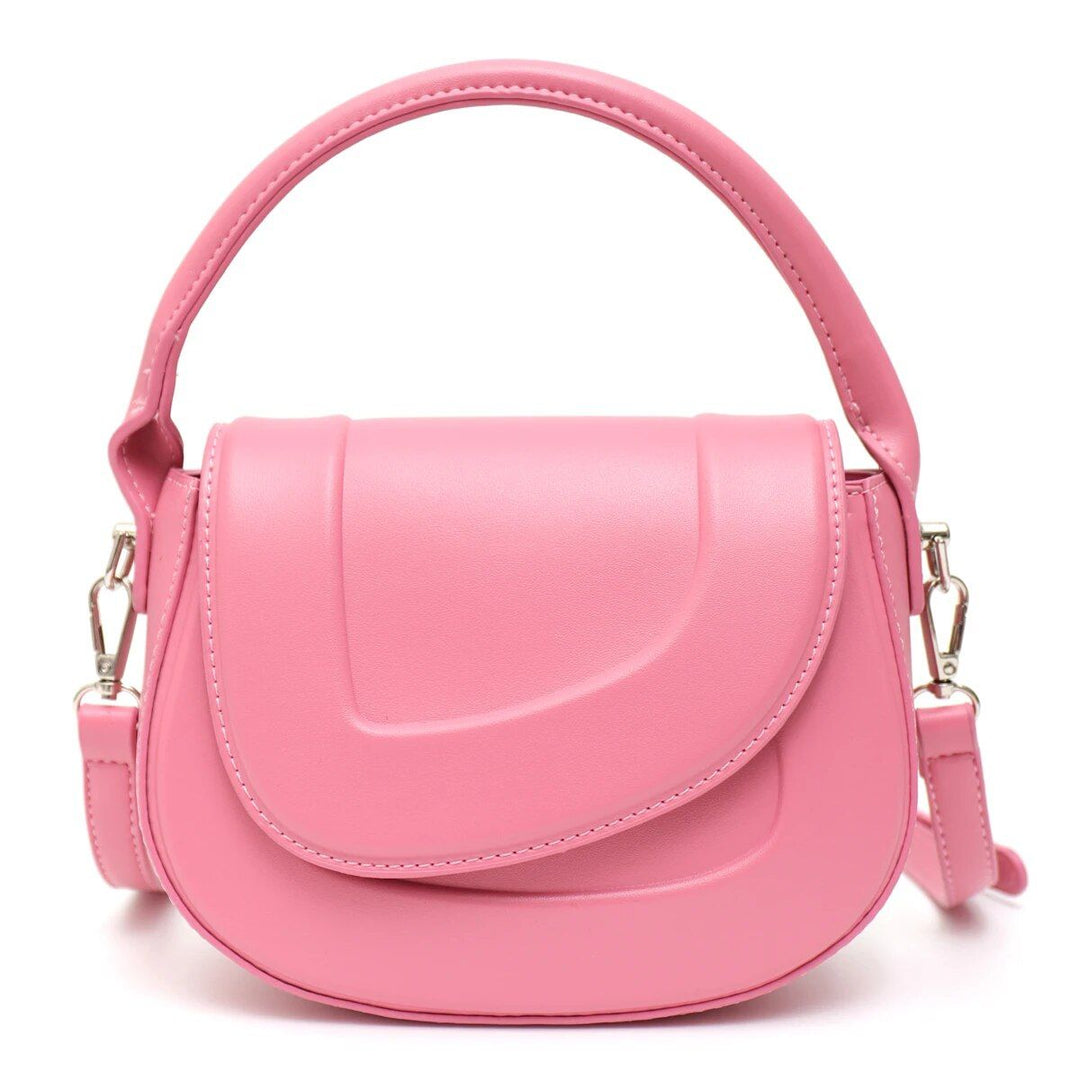 Elegant Minimalist Saddle Shoulder Bag