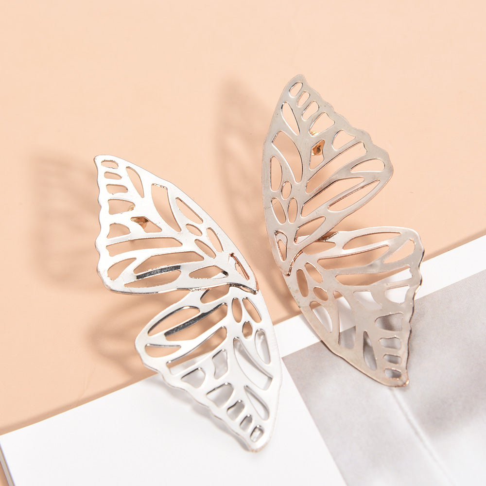 Angel Wing Butterfly Stud Earrings for Women