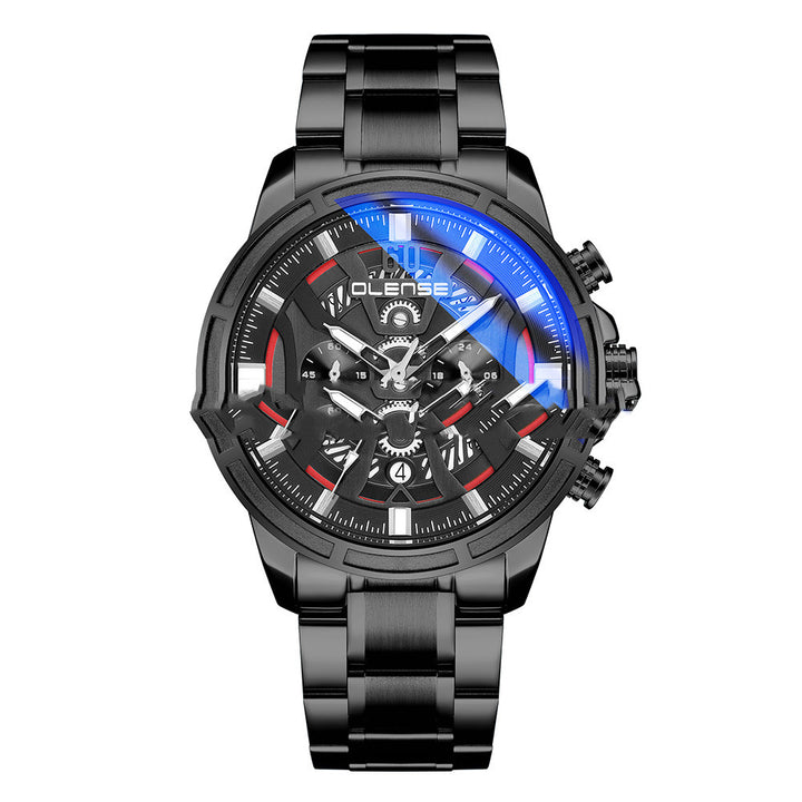 Men's Watch Quartz Multifunction Analog