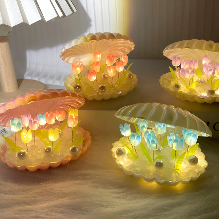 Shell Tulip Night Lamp