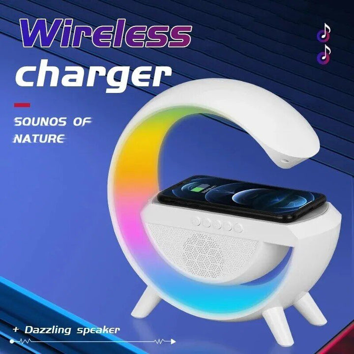 Multifunctional Wireless Charger Stand Pad with Speaker