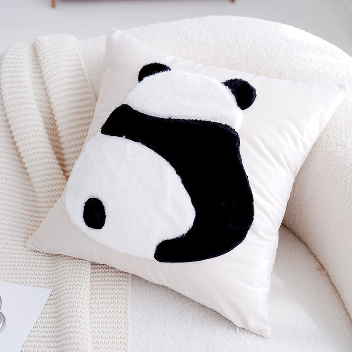 Cute Panda Children's Pillow Set With Nordic Minimalist Ins Style