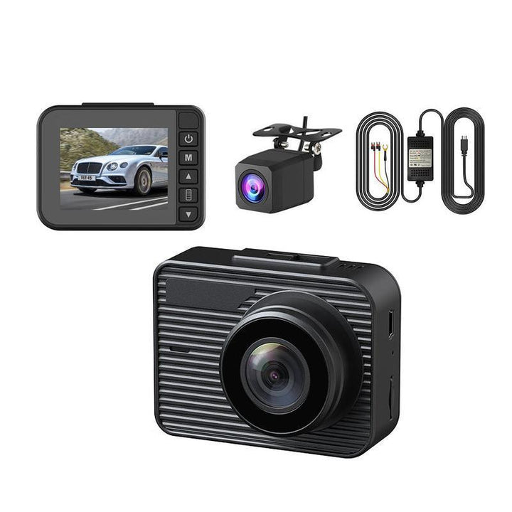 UHD 4K Dash Camera with Built-In GPS and Rear Camera