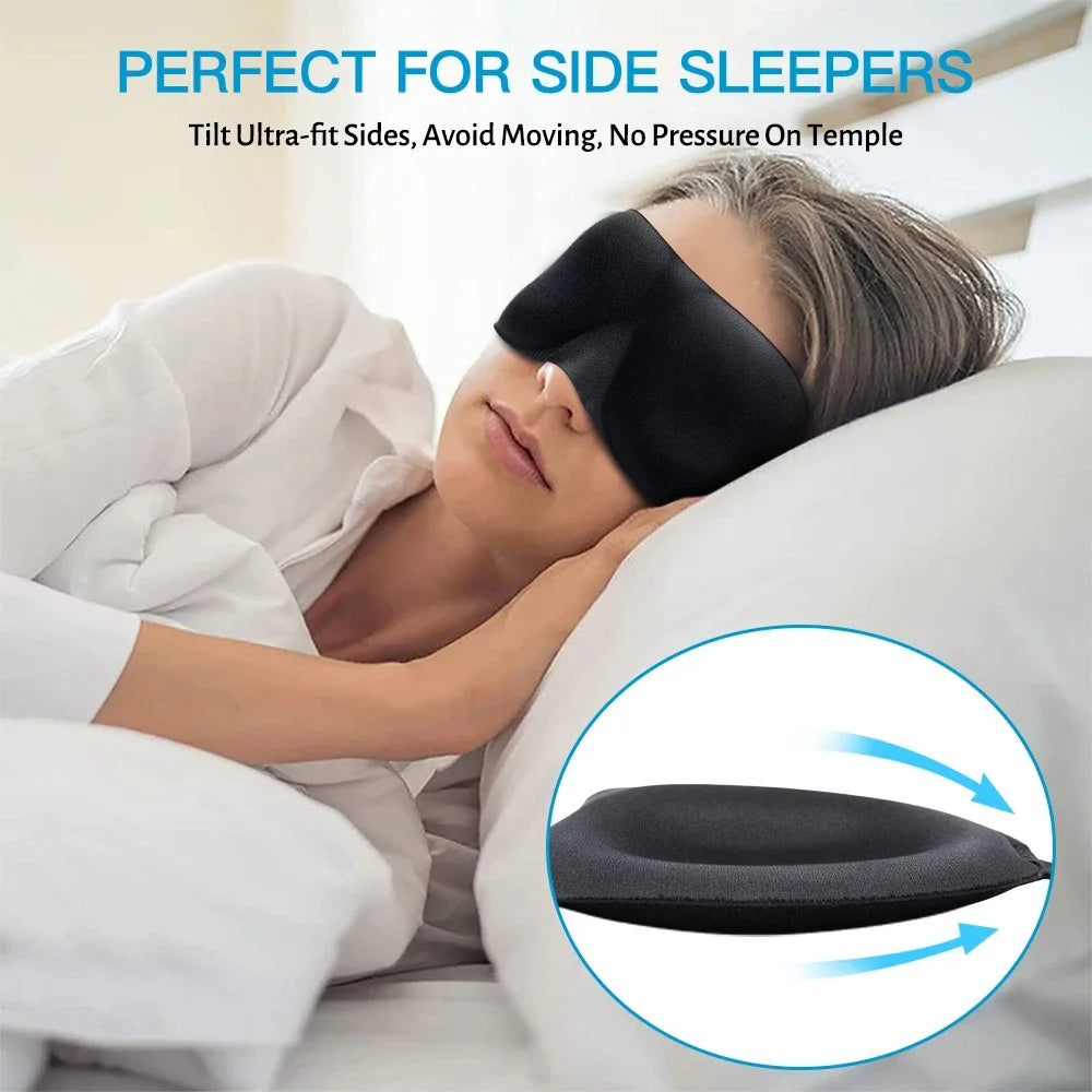 3D Contoured Sleep Mask