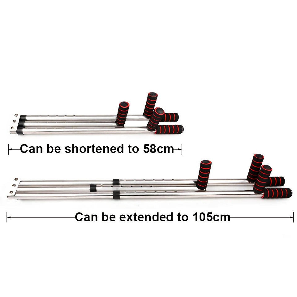 Adjustable Stainless Steel 3-Bar Leg Stretcher for Yoga, Dance & Flexibility Training