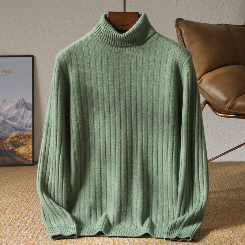 Autumn And Winter Men's Turtleneck Sweater Thickened