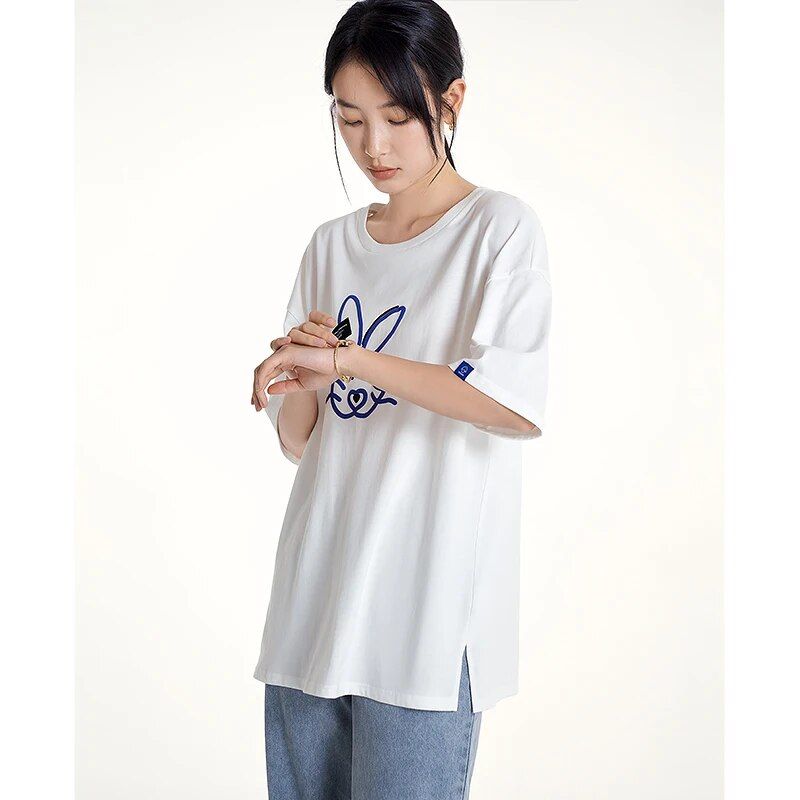 Summer Casual Cotton T-Shirt