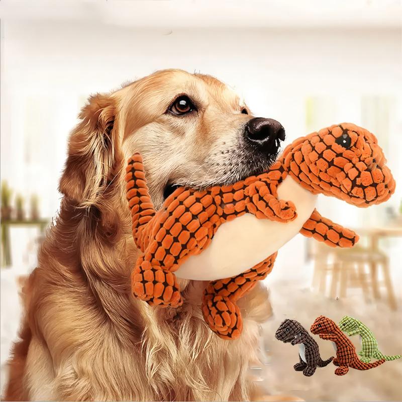 Bite-Resistant Plush Squeaky Dog Toy