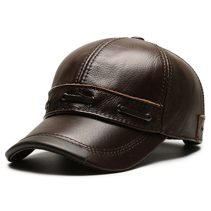 Men's Windproof Thermal Retro Peaked Cap