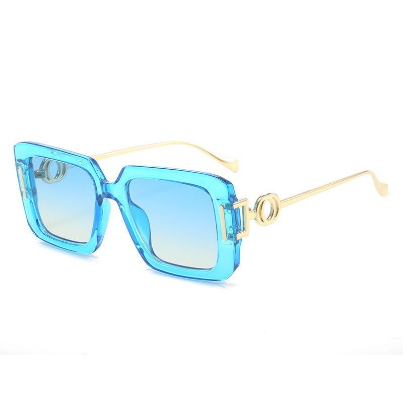 Trendy Square Punk Sunglasses