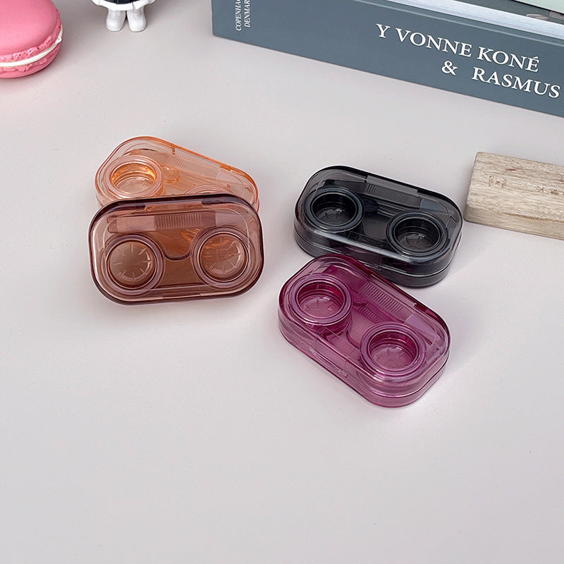 Contact Lens Case Box Holder Travel Kit Container