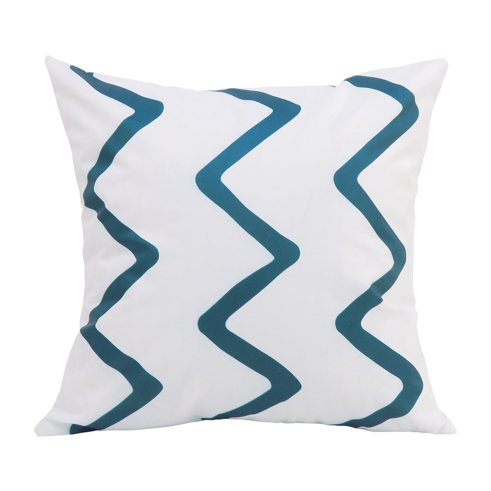 Boho Waterproof Geometric Throw Pillow Covers for Outdoor and Indoor Use