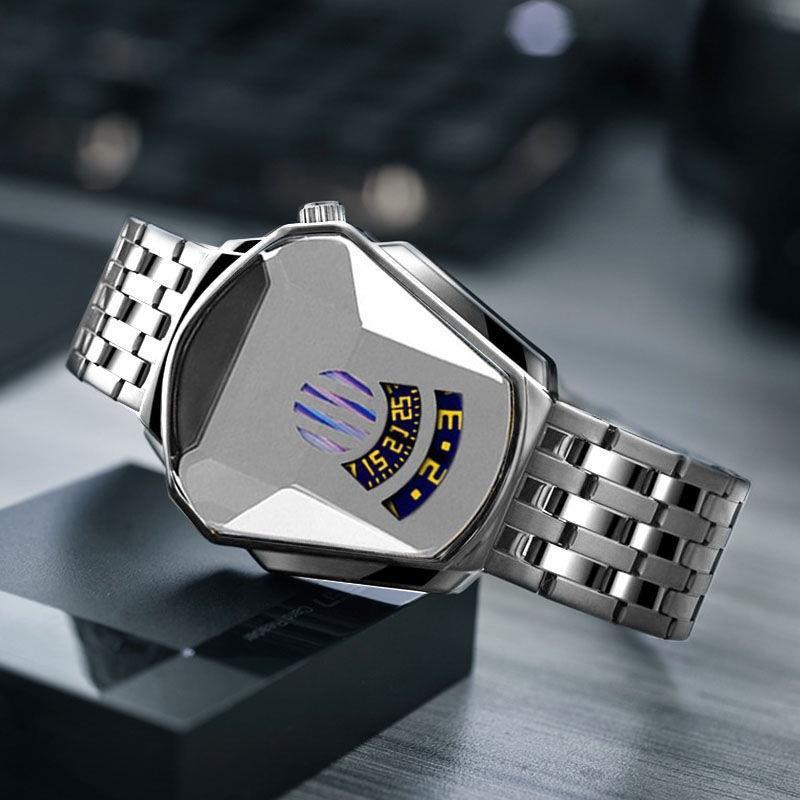 Men's Quartz Watch With Alloy Steel Band