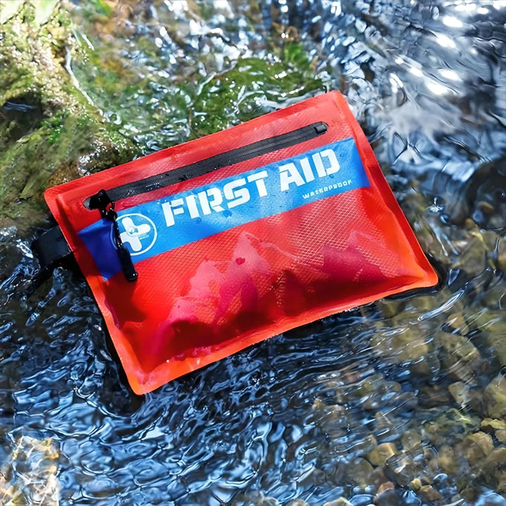 Ultralight Waterproof 107-Piece First Aid Kit for Outdoor Adventures