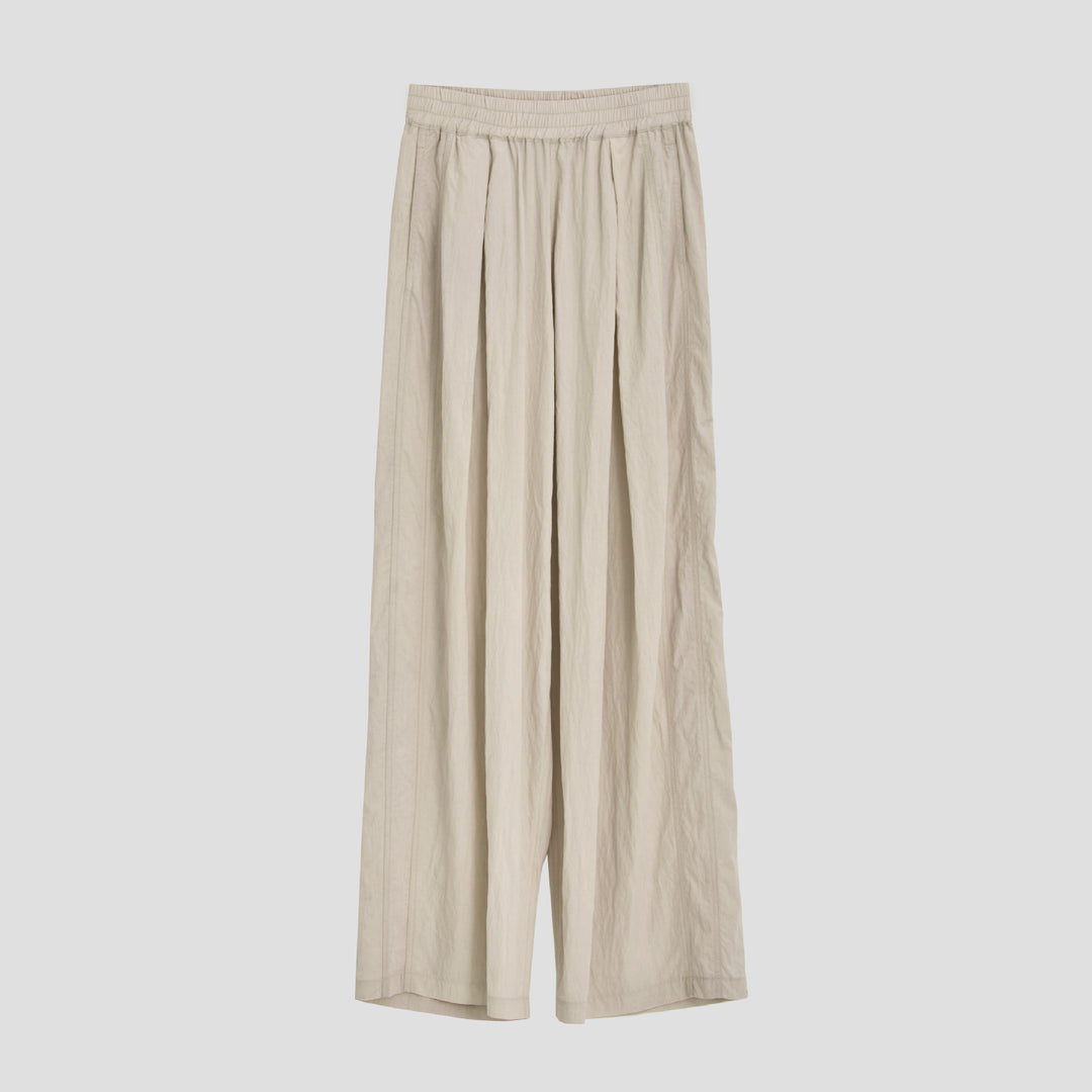 Pleated High Waisted Wide Leg Pants for Women