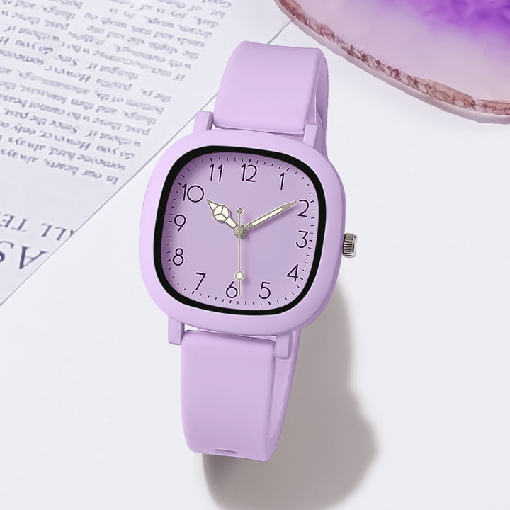 Fashion Silicone Quartz Women's Watch