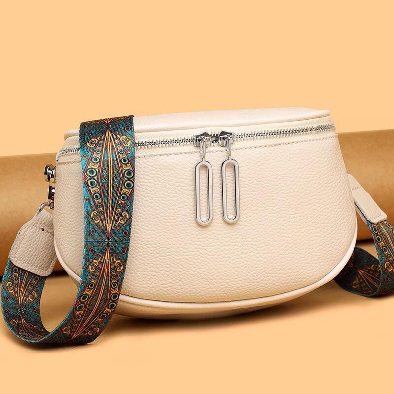 Luxury Genuine Leather Women's Shoulder & Crossbody Bag