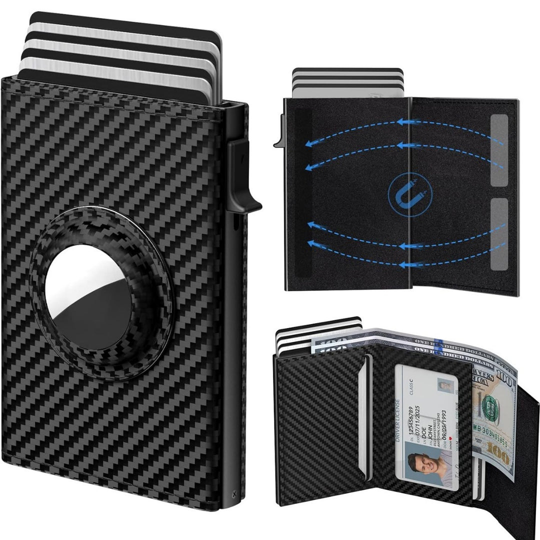 Men's Ultra-thin Smart Wallet Card Clamp