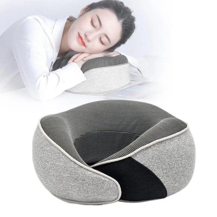 Ergonomic U-Shaped Travel Neck Pillow with Memory Foam