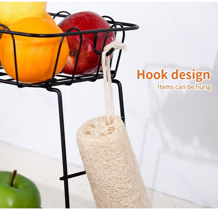 Iron Art Snack Fruit Basket Storage Basket Minimalist