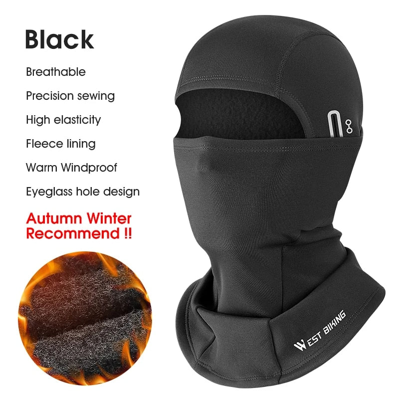 Summer and Winter Balaclava Cycling Cap - Breathable Full Face Cover for Outdoor Sports