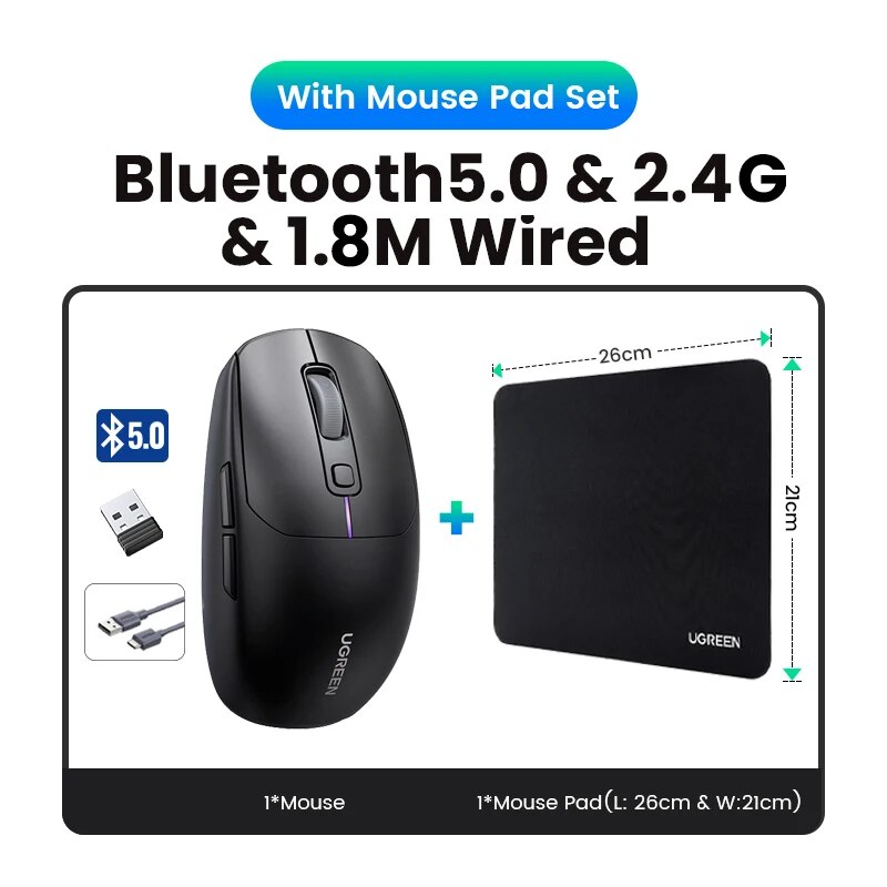 Wireless Gaming Mouse 5000DPI