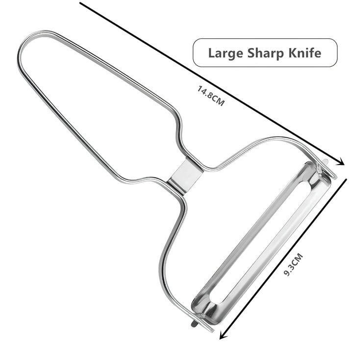 Stainless Steel Multi-Function Peeler for Fruits and Vegetables