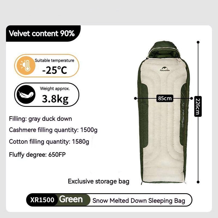 Winter Down Sleeping Bag