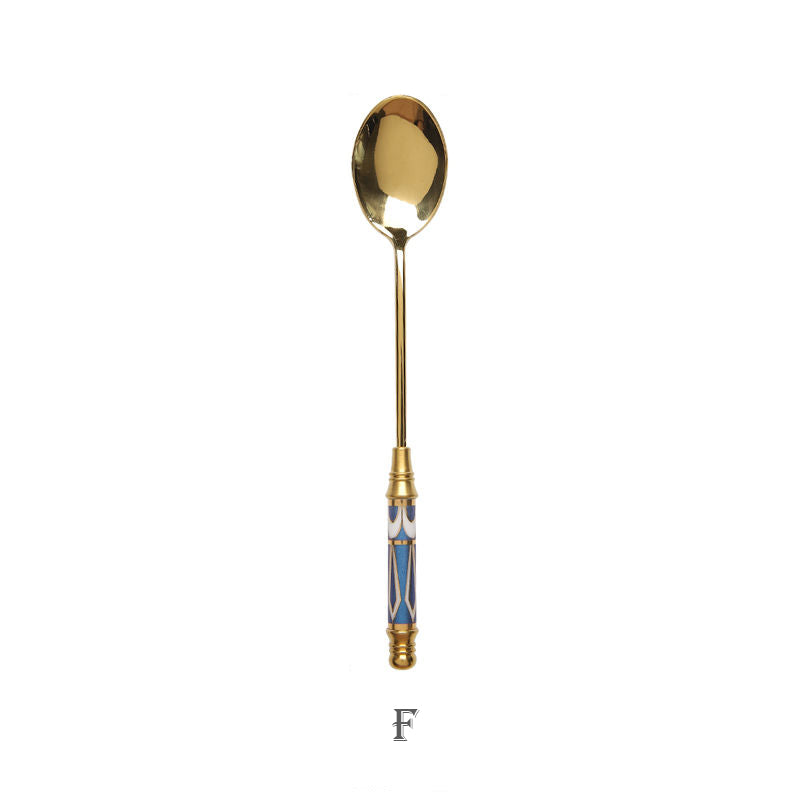 Elegant Stainless Steel Dessert Spoon