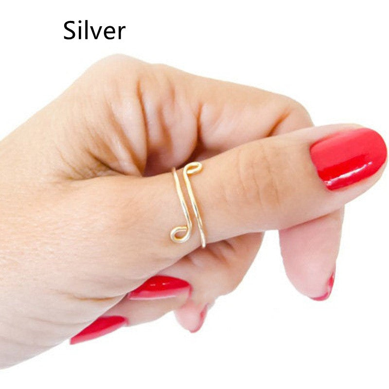 Adjustable Single And Double Layer Ring