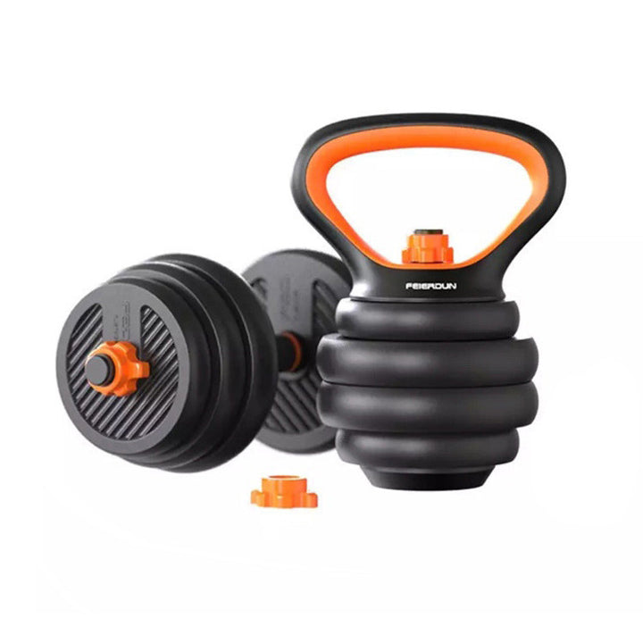 Dumbbells Kettlebells, Barbells Multifunctional Combination Six In One