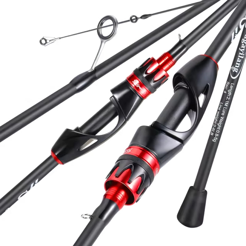 UltraLight Carbon Fiber Spinning & Casting Fishing Rod