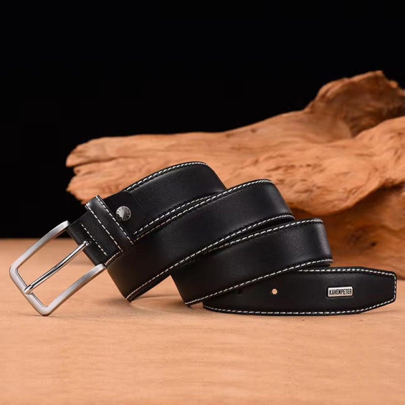 Vintage Genuine Leather Belt